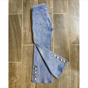 Soft Surroundings XS Ultimate pull on flared bell bottom jeans